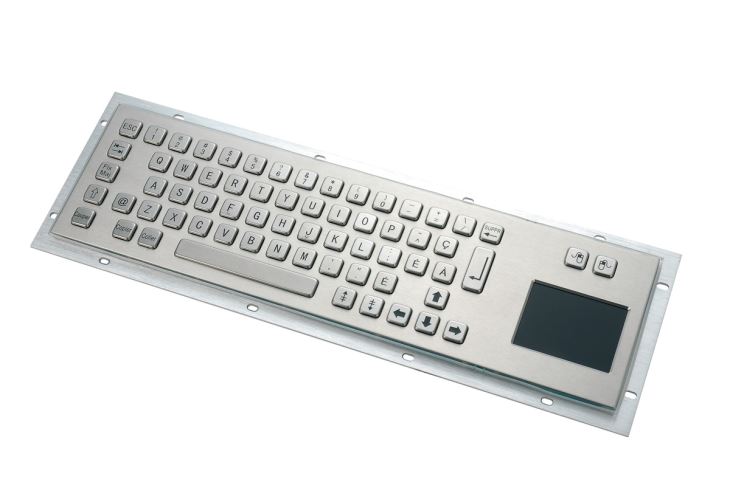 ZT599BM Stainless Steel IP65 Dust-free Kiosk Keyboard With CE, ROHS