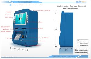 Wall Mounted Windows Payment Terminal