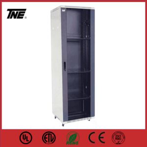 19 Rack Server Rack for UPS with Smoky Grey Front Glass Steel Network Rack Data Center Cabinet