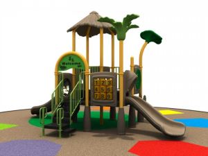 China Manufacturers Selling Straw Series Kids Outdoor Playground Equipment