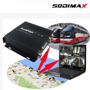 720P AHD 4CH SD Card 3G Gps Mobile Vehicle Fleet Tracking Devices Cctv System For Bus