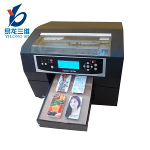A4 Digital Eco Solvent Flatbed Printer Printing Machine