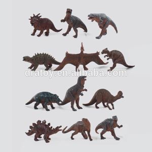 Hot Sale Jurassic Style Plastic Viny/mini Educational Dinosaur Toys for Collectible Model