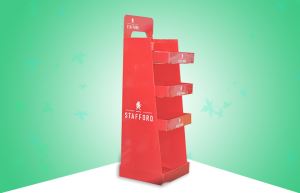 4 Shelf Clothes Corrugated Paper Display