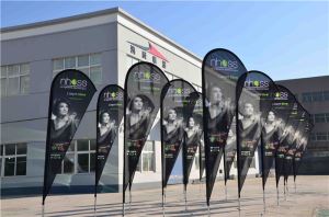 Custom Cheap Teardrop Banners Flags Printing for Display and Event