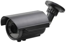 New 72 LED Outdoor Metal Waterproof Bullet Focus White or Black Camera Housing