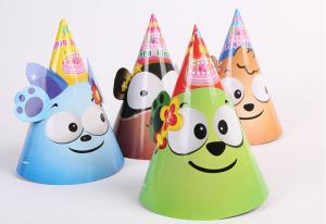 Birthday Party Hats Personalized Lovely Cap Supplies for Kids