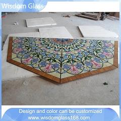 Wholesale Cathedral Stained Glass Interior Ceiling Domes Laminated Glass Skylight