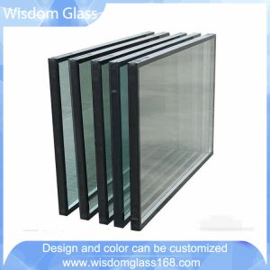 Elevation Safety Door Laminated Wired Window Building Glass