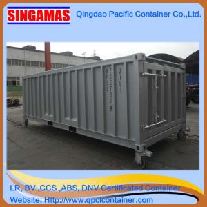 Singamas Qingdao Factory Directly Produce and Sell 20 Foot Half Height Top Open Container