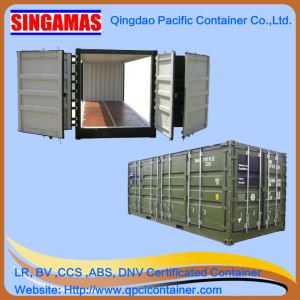 Singamas Qingdao Factory Directly Produce and Sell 20ft Three Side Door Open Container