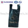 Plastic Shopping Bags for Wine Packing with Thank You Printing