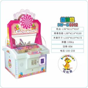 Duble Players Electronic Coin Operated Candy Crane Vending Machine for Capsule Toys