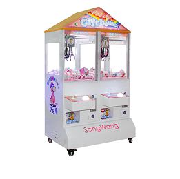 2017 Hot Salse Mini Toys Double Player Crane Claw Machine