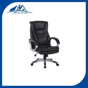 Modern Luxury New Design Cheap Classic Black Leather Office Desk Chair