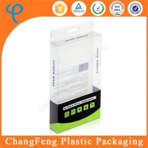 OEM Printing High Quality PET Plastic Packaging Box Phone Power Bank Packing Box