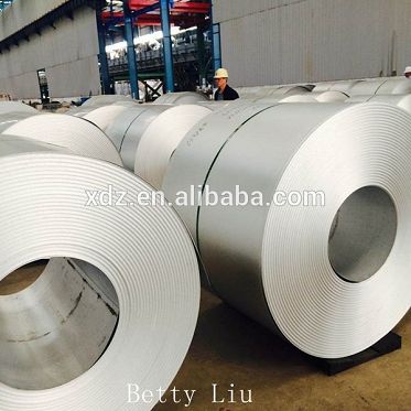 55% Aluminium-Zinc Alloy Coated Steel Sheet in CoilsAZ40, AZ80 AZ120 AZ150 with AFP Aluzinc Coils Gr37 Gr50 CS -B