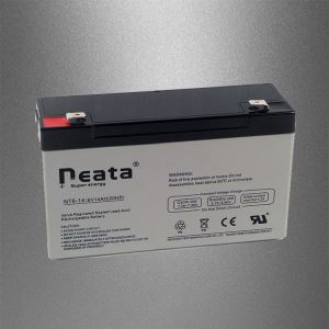 Rechargeable UPS AGM VRLA 6V 14Ah Telecommunication System Computer Standby Power Supply Battery