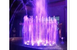 2m Diameter Dancing Fountain SS304 Diameter 2m Music Water Fountain with Control Cabinet RGB LED Light Dancing Water Fountain with Submersible Pumps Valves Musical Dancing Fountain Full Set