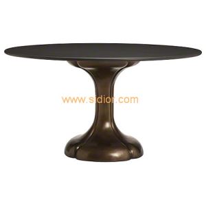 Restaurant Club Furniture Antique Wooden Dining Table