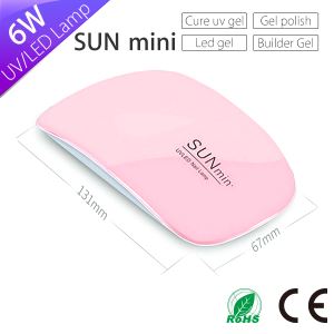 New Design Sun Mini 6w UVLED Nail Lamp with USB Interface