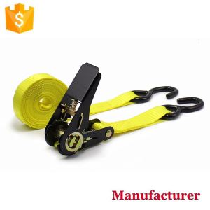 1inch 25mm Mini and Cheap Ratchet Strap Tie Down with S Hooks