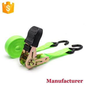 1inch 10' 1500lbs 15ft Mini Ratcheting Lashing Tie Down Cargo Straps with S Hooks