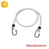 Elastic Bungee Cord Rubber Shock Cord Tarp Straps Tie Down with Metal Hooks