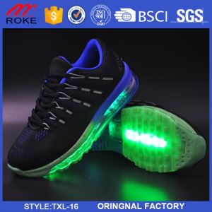 Led Light Up Shoes Led Light Shoes for Sale Air Sole Running Sport Shoes