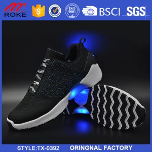 LED Sport Shoes Wholesale USB Charging Shoes for Men And Women