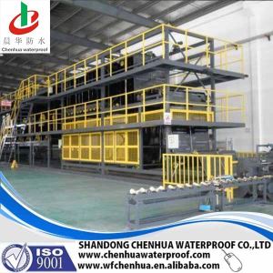 Annual Capacity From 5 Million M2 To 8 Million M2 Easy Operation Bituminous Waterproof Membrane Production Line Machinery with Gas Or Diesel Boiler