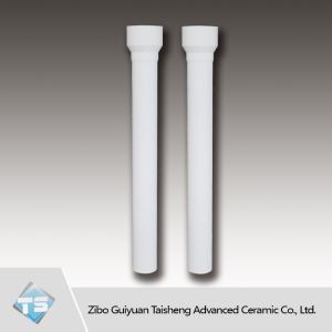 Heat-resistant aluminum titanate ceramic riser tube /stalk tube for aluminum wheeling making plant