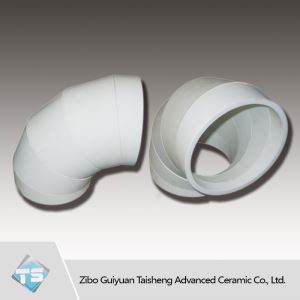 Anti-corrosion Alumina Ceramic Bend/elbow For Coal Powder Transportation System