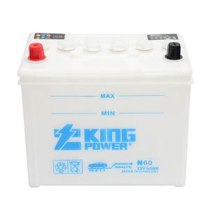 Long Life JIS Standard N60 Dry Charged Car Battery 12V60AH Auto Battery