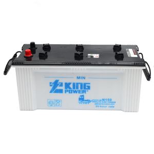 12V N150 China JIS Standard Dry Charged Car Battery