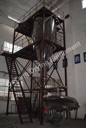 GLZ-S Series Centrifugal Spray Granulation Dryer / High Efficiency Conical Stainless Steel Vertical Centrifugal Rotary Dryer Machine Manufacturers