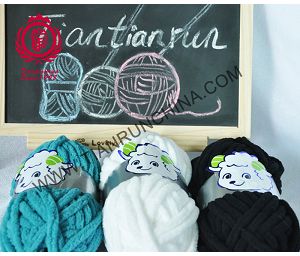 Good Quality Men's Knit Scarf Yarn/ Fine Knitting Yarn