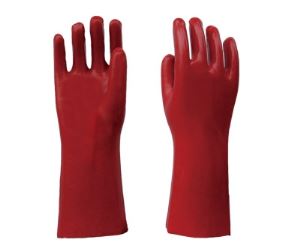 35cm PVC Coated Smooth Gloves ---hot Sales Gloves
