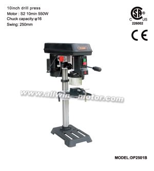 250mm Drill Press Machine,table Top Wood Drill Machine With Veriable Speed