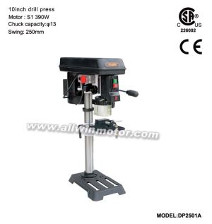 10in/250mm Wood Drill Machine With Safety Switch And Emergency Stop