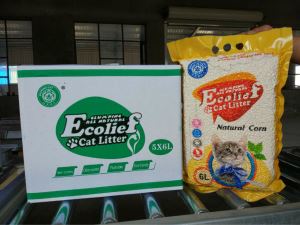 Clumping Flushable Corn Cat Litter/tofu Cat Litter