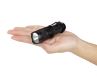Aluminum 3W Cree LED Mini Zoomable Focus Flashlight Torch with Clip Design Powered with AA Battery