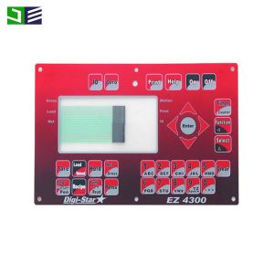 Digital Color Laser Printer Membrane Switch With Metal Dome