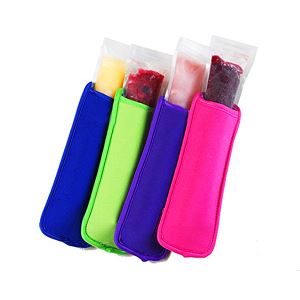 Solid Color Good Quality Neoprene Popsicle Sleeve for Kids