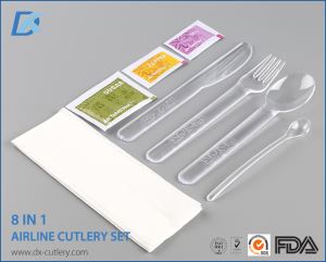 Western Restaurant Clear Palstic Cutlery Sets Suppliers