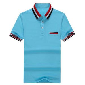 Hot Sale 2017 100% Polyester Pique Advertising Polo Shirt without Buttons