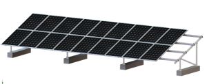 Aluminum Ground Solar Panel Mounting Brackets