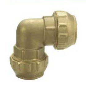 Brass Elbow Coupling for PE Pipe