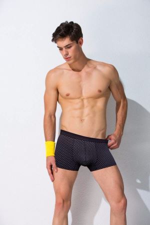 Men OEM Customized Boxer Bamboo Underwear