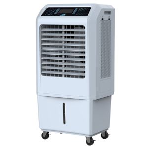 AC110/220V with DC 24V 30L Evaporative Air Cooler Portable Air Conditioner with 2000m3h Airflow